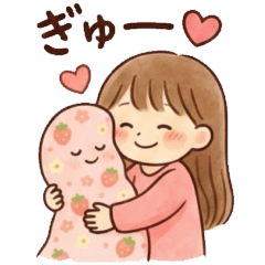 [LINEスタンプ] もうふちゃんと一緒♡ゆるかわ日常スタンプ