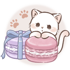 [LINEスタンプ] 毎日使える♡大人可愛いガーリーキャット2