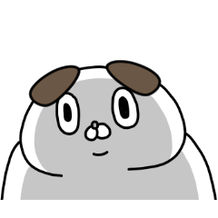 [LINEスタンプ] 全力いぬ無気力編