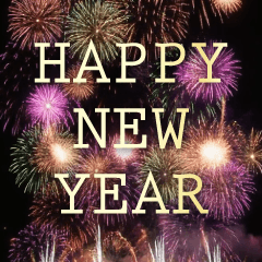 [LINEスタンプ] 飛び出す大人のクリスマスと年末年始(毎年)