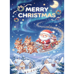 [LINEスタンプ] 夢のようなクリスマス