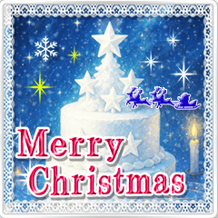 [LINEスタンプ] ☆光のクリスマス☆年末年始