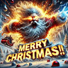 [LINEスタンプ] 史上最強サンタ