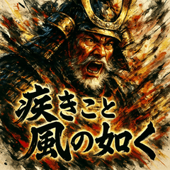 [LINEスタンプ] 武田信玄【風林火山】