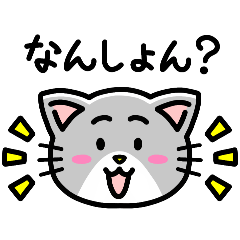 [LINEスタンプ] 岡山弁おもしろニャンコ