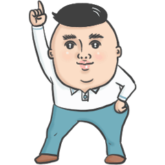 [LINEスタンプ] 幸男(さちお)2