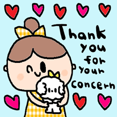 [LINEスタンプ] (nenerin日常スタンプ531英語気遣い)修正