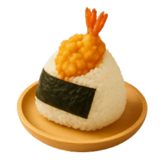 [LINEスタンプ] てんむす おにぎり Stampシリーズno2