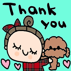 [LINEスタンプ] (nenerin日常スタンプ528英語気遣い)