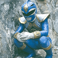 [LINEスタンプ] 弱気なヒーロー