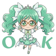 [LINEスタンプ] NEGIドルで可愛く反応！スタンプ