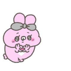 [LINEスタンプ] うしゃみみ13〜動く！〜