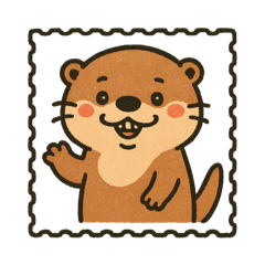 [LINEスタンプ] ブチャカワウソの日常