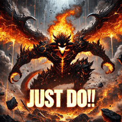 [LINEスタンプ] 炎帝イフリート