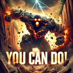 [LINEスタンプ] ゴーレム無双