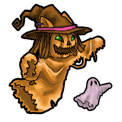 [LINEスタンプ] アンデッド動く⚰️ニャック・オーランタン