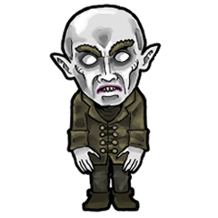 [LINEスタンプ] アンデッド動く⚰️ノスフェラトゥ