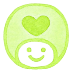 [LINEスタンプ] 黄緑色・数字とローマ字♪プリチーはんこ