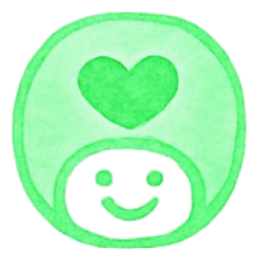 [LINEスタンプ] 緑色・数字とローマ字♪プリチーはんこ