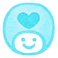 [LINEスタンプ] 水色・数字とローマ字♪プリチーはんこ