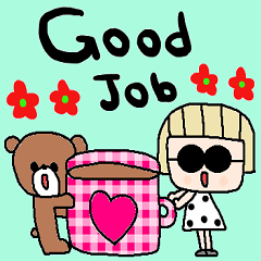 [LINEスタンプ] (nenerin日常スタンプ552英語気遣い)