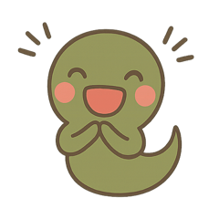 [LINEスタンプ] ヘビのハッピー大暴走！