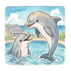 [LINEスタンプ] 動物シリーズ 01