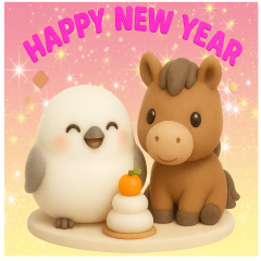 [LINEスタンプ] シマエナガ❤️冬のスタンプ