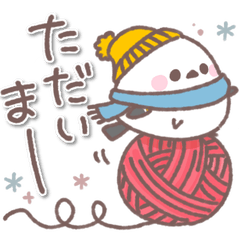 [LINEスタンプ] ♥️冬のシマエナガさん♥️