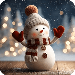 [LINEスタンプ] キラキラ可愛いクリスマス