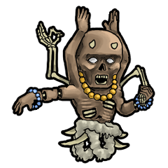 [LINEスタンプ] アンデッド動く⚰️ヴェーターラ