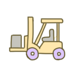 [LINEスタンプ] 働く乗り物っぽい奴。2