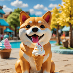 [LINEスタンプ] 柴犬の新日常15