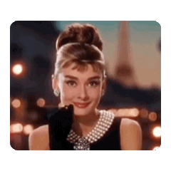 [LINEスタンプ] オードリー・ヘップバーン・動態 スタンプ