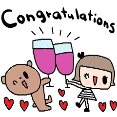 [LINEスタンプ] (nenerin日常スタンプ550英語気遣い)