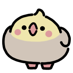 [LINEスタンプ] オカメインコ（シナモン）の動くスタンプ