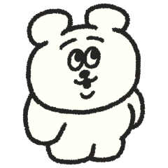 [LINEスタンプ] ぽてくま（冬）