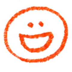 [LINEスタンプ] シンプル・クレヨン風・スマイル2