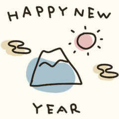 [LINEスタンプ] 毎年使える@ゆるかわ年賀状/あけおめ