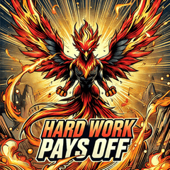 [LINEスタンプ] 不死鳥、降臨