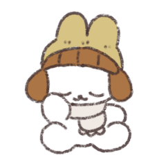 [LINEスタンプ] ふゆのぬいぐるみ