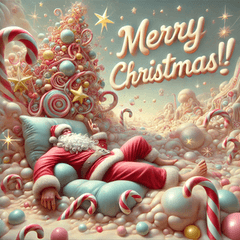 [LINEスタンプ] ゆるサンタのクリスマスヨガ