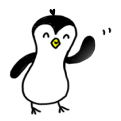 [LINEスタンプ] ペンギンもどきスタンプ