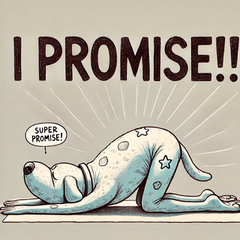 [LINEスタンプ] 脱力系ヨガ犬