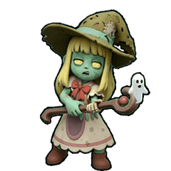 [LINEスタンプ] アンデッド動く⚰️ウィッチゾンビ