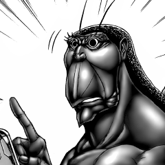 [LINEスタンプ] テラフォーマーズ(貴家悠・橘賢一)