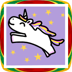 [LINEスタンプ] あけおめ！ユニコーンスタンプ