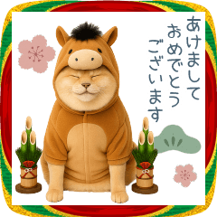 [LINEスタンプ] 2026正月を祝うねこ【元旦・かわいい】