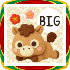 [LINEスタンプ] 2026◆午のBIGスタンプ