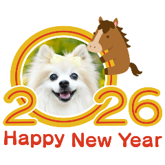 [LINEスタンプ] チャナ お年賀スタンプ♡2026